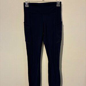Lululemon Dark Blue Athletic Leggings - Women's 4